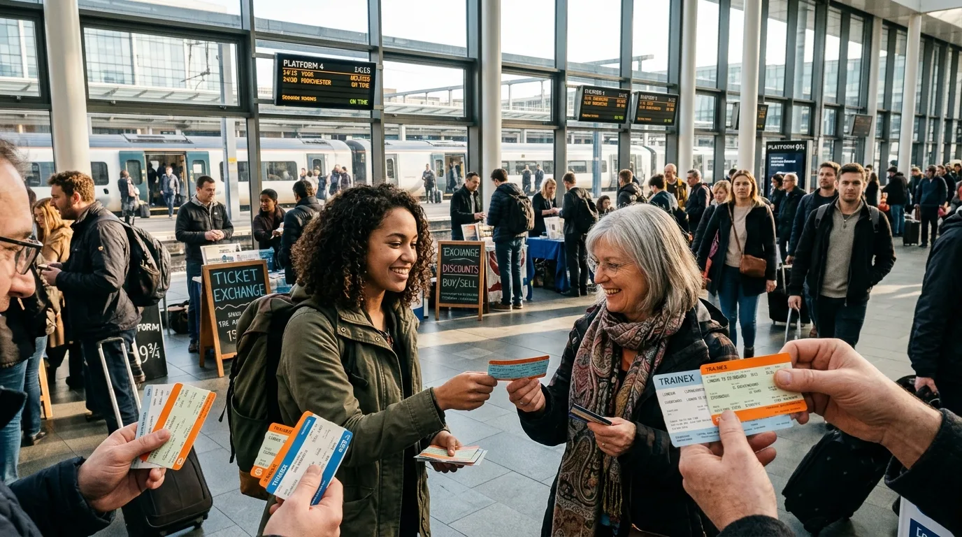 échangez, vendez et achetez vos billets de train à prix réduits facilement grâce au troc des trains, la plateforme idéale pour voyager malin et économique.