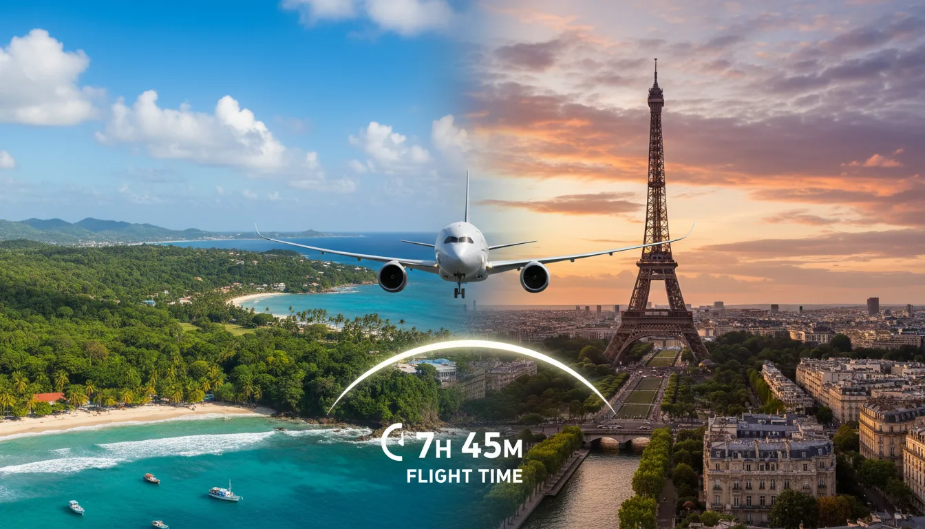 découvrez la durée du vol entre la martinique et paris ainsi que des conseils pratiques pour préparer votre voyage et profiter pleinement de votre séjour.