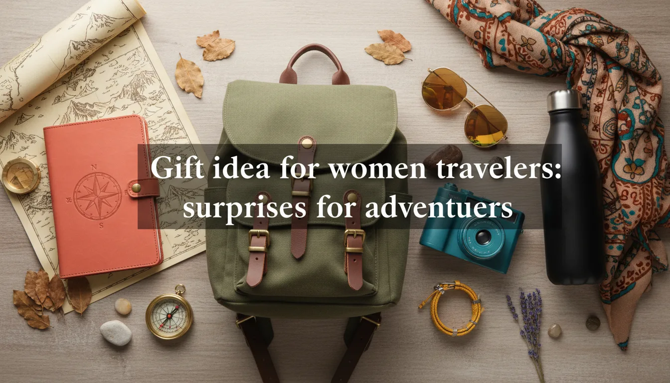 découvrez des idées cadeaux voyage uniques pour femme, parfaites pour surprendre les aventurières passionnées d'évasion et de découvertes.