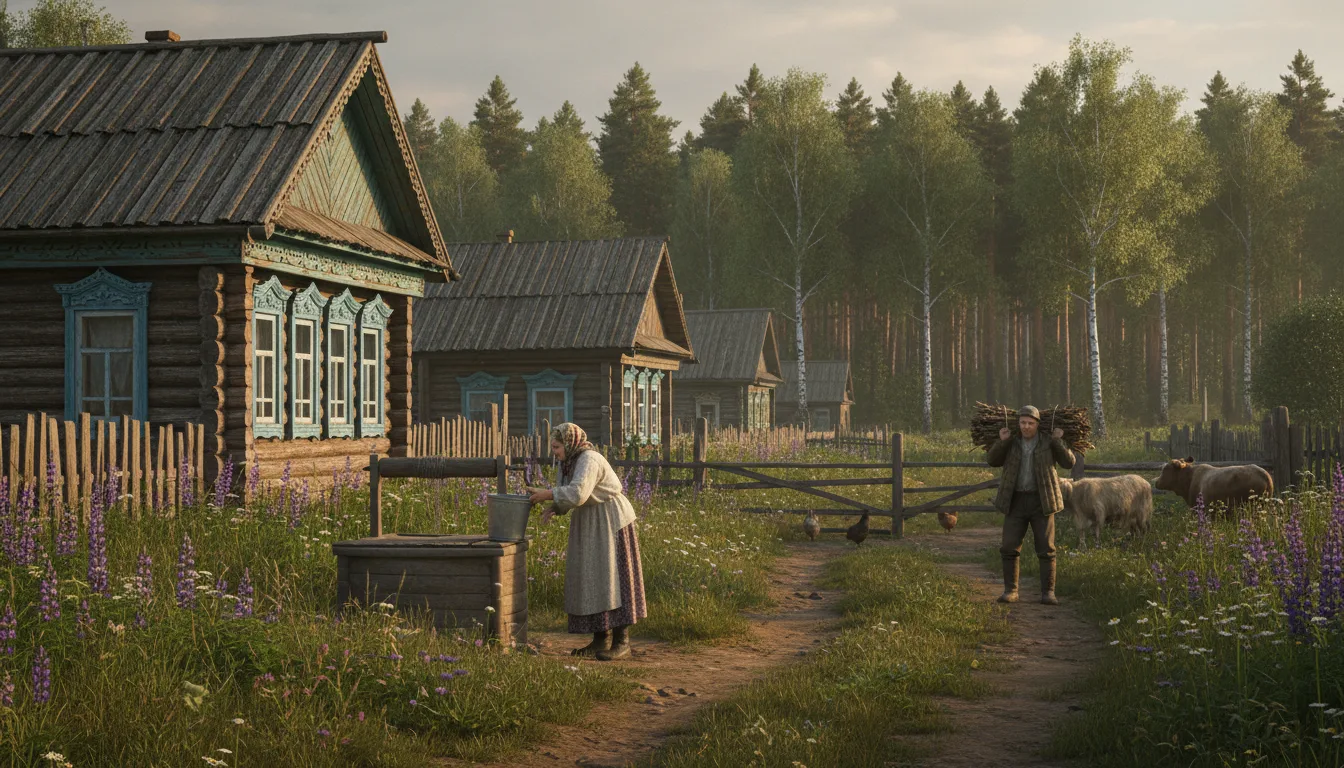 découvrez lenkino, un village russe authentique et rural, pour une immersion unique dans la vie traditionnelle et la culture locale.