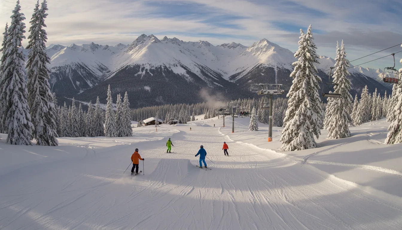 consultez les conditions de ski et la météo en direct à webcam font d'urle pour préparer parfaitement votre journée sur les pistes.