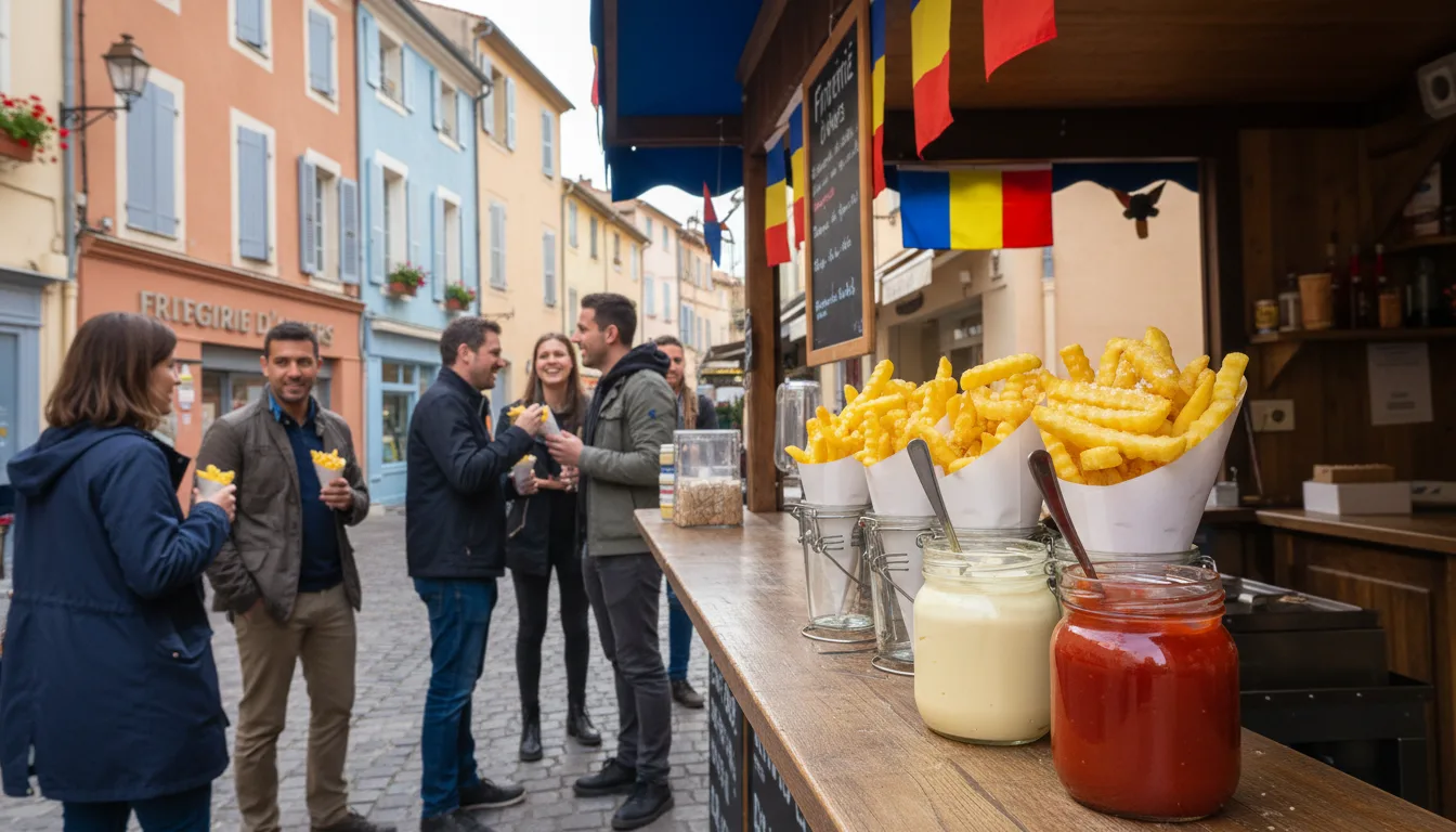 découvrez la friterie d'anvers à hyères et savourez des frites belges croustillantes et délicieuses, préparées avec passion pour un goût authentique.